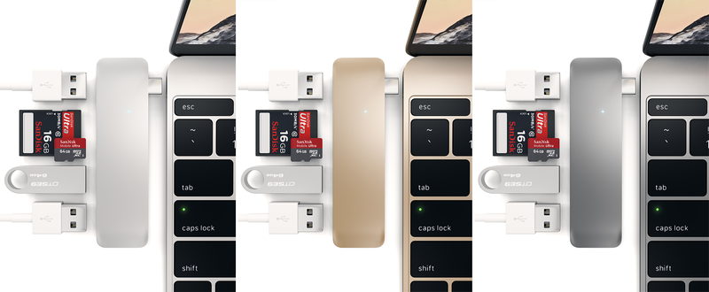 Illustration for article titled This Thin USB-C Dock Gives Your New MacBook Every Port It's Missing